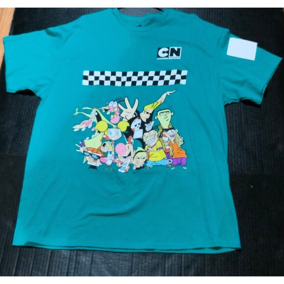 90's CARTOON NETWORK GRAPHIC T-SHIRT - Picture 1 of 2